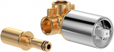 Potinkinė dalis Villeroy&Boch praustuvo maišytuvo, chromas 